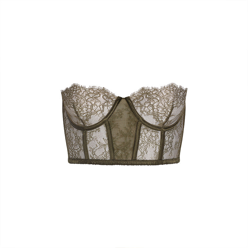 Bustier Bra Khaki