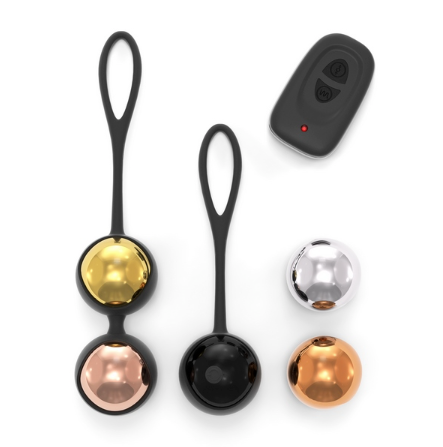 Geisha Balls — Interchangeable Kegel Vibrating Set