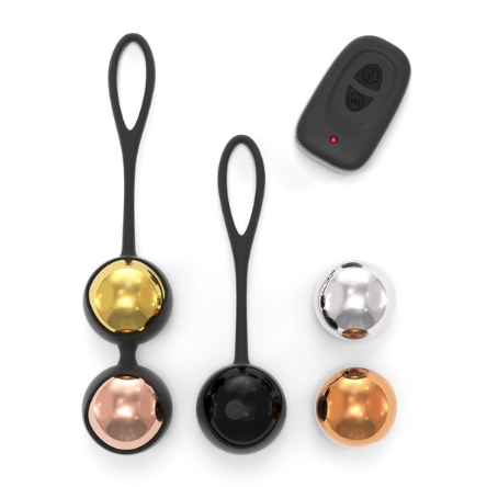 Geisha Balls — Interchangeable Kegel Vibrating Set