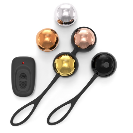 Geisha Balls — Interchangeable Kegel Vibrating Set