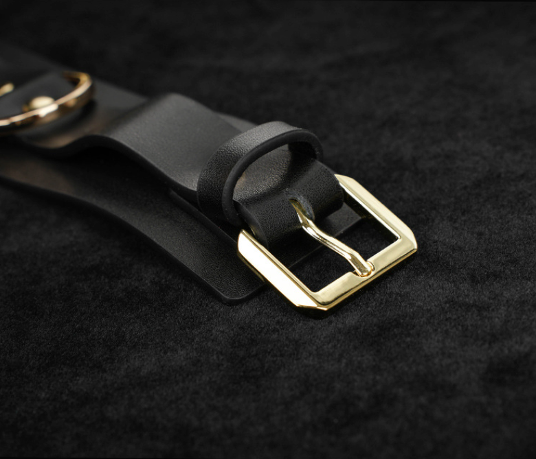 Noire Luxury Leather BDSM Kit – Discreet Suitcase Edition