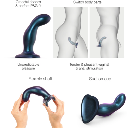 Snaky Dildo Plug - Medium